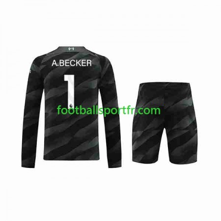 Tenue Liverpool A.Becker 1 Gardien Enfant Exterieur 2023-2024 Maillot de Foot ML